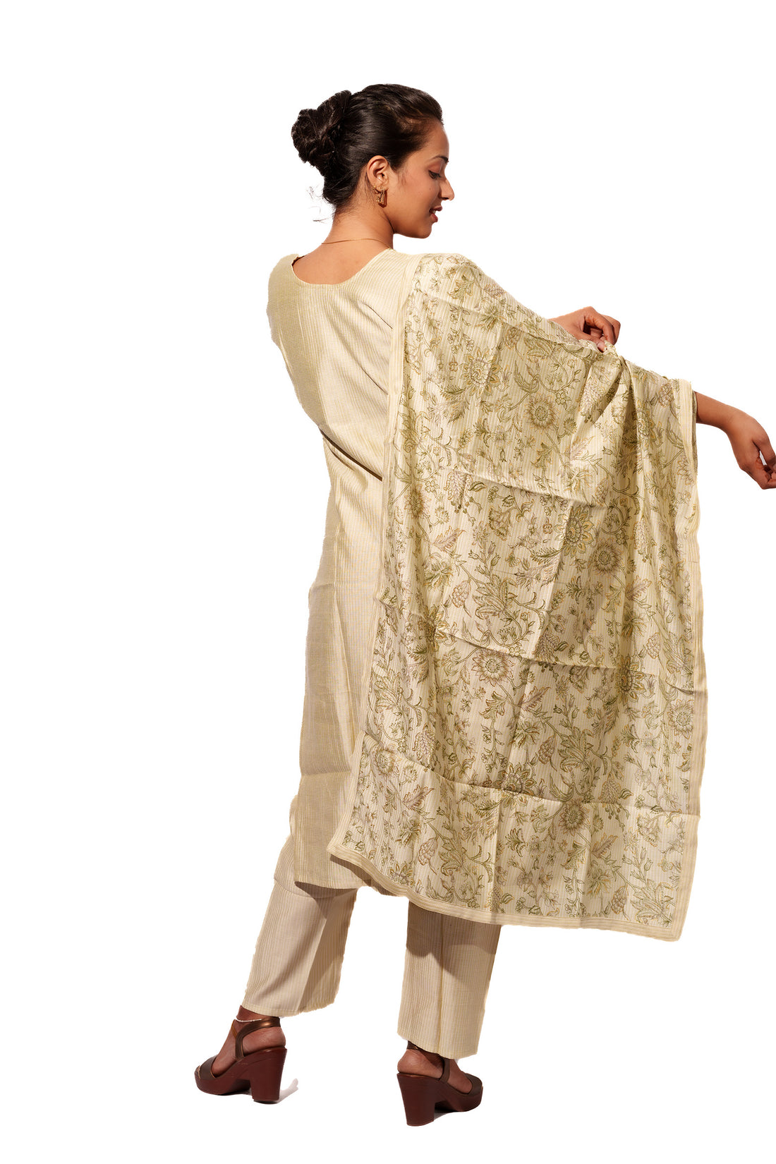 Light Green Rayon Kurta Set