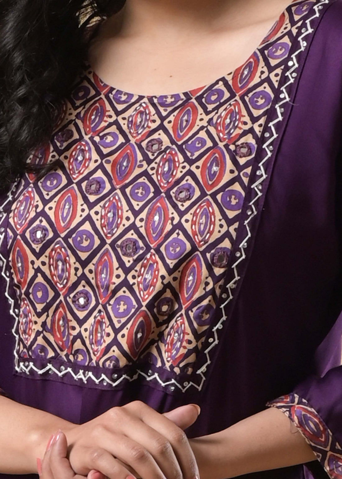 Purple Kurti