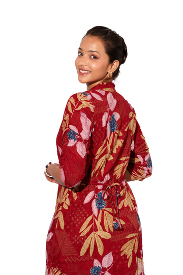 Mehroon Rayon Kurti
