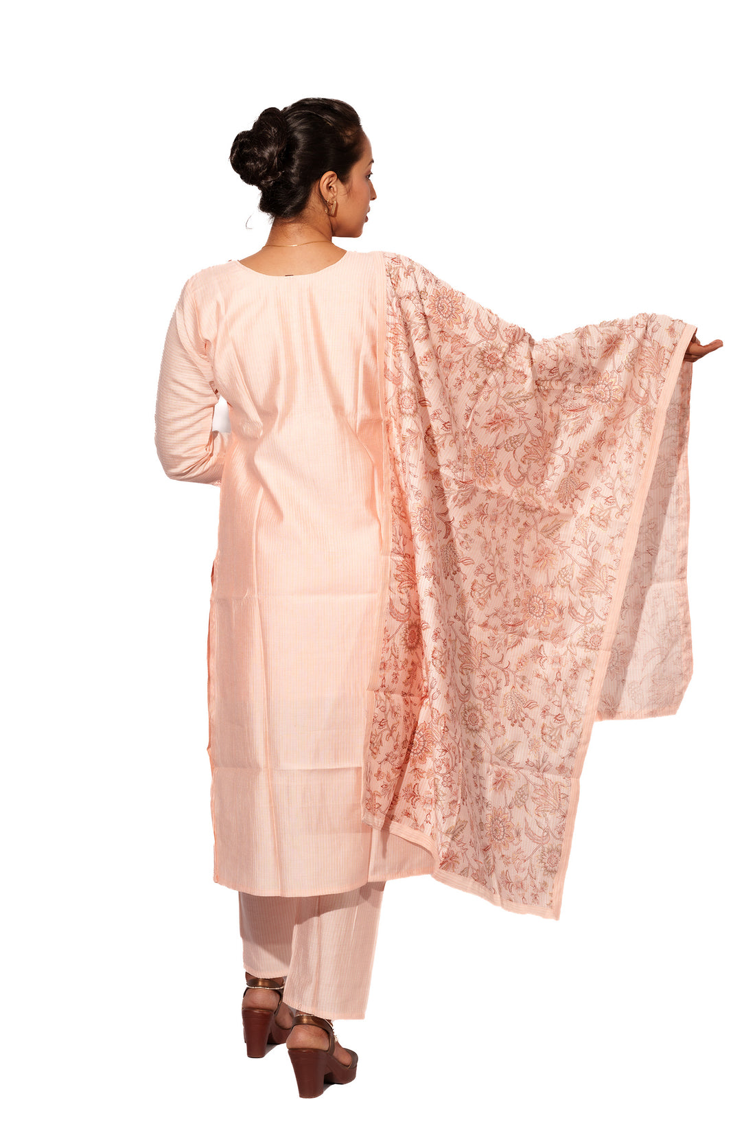 Baby Pink Kurta Set