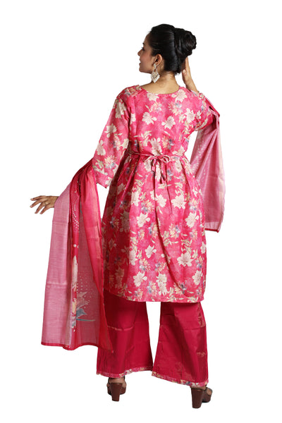 Red Simmer Suit Set