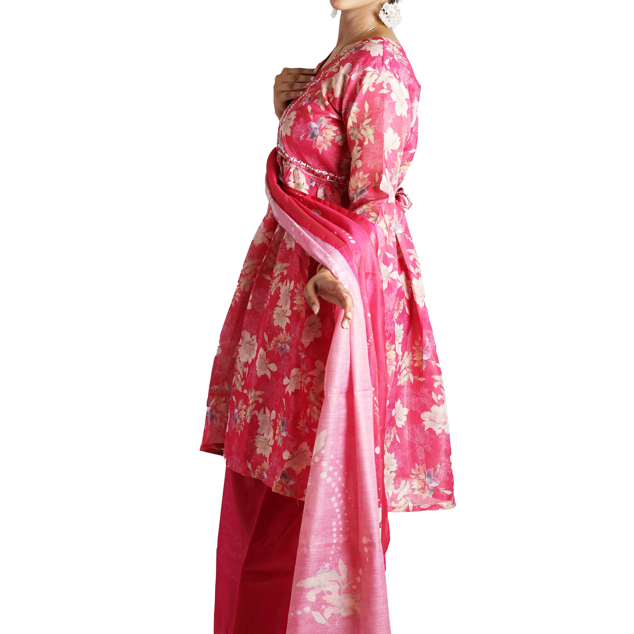 Red Simmer Suit Set
