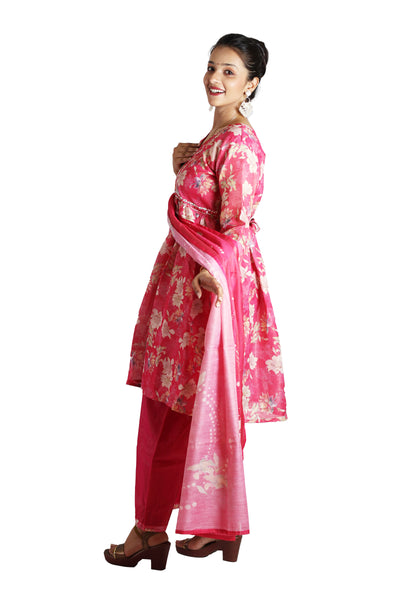 Red Simmer Suit Set