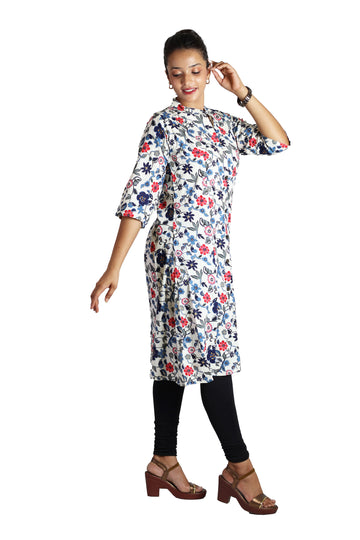 Multi Colour  Kurti
