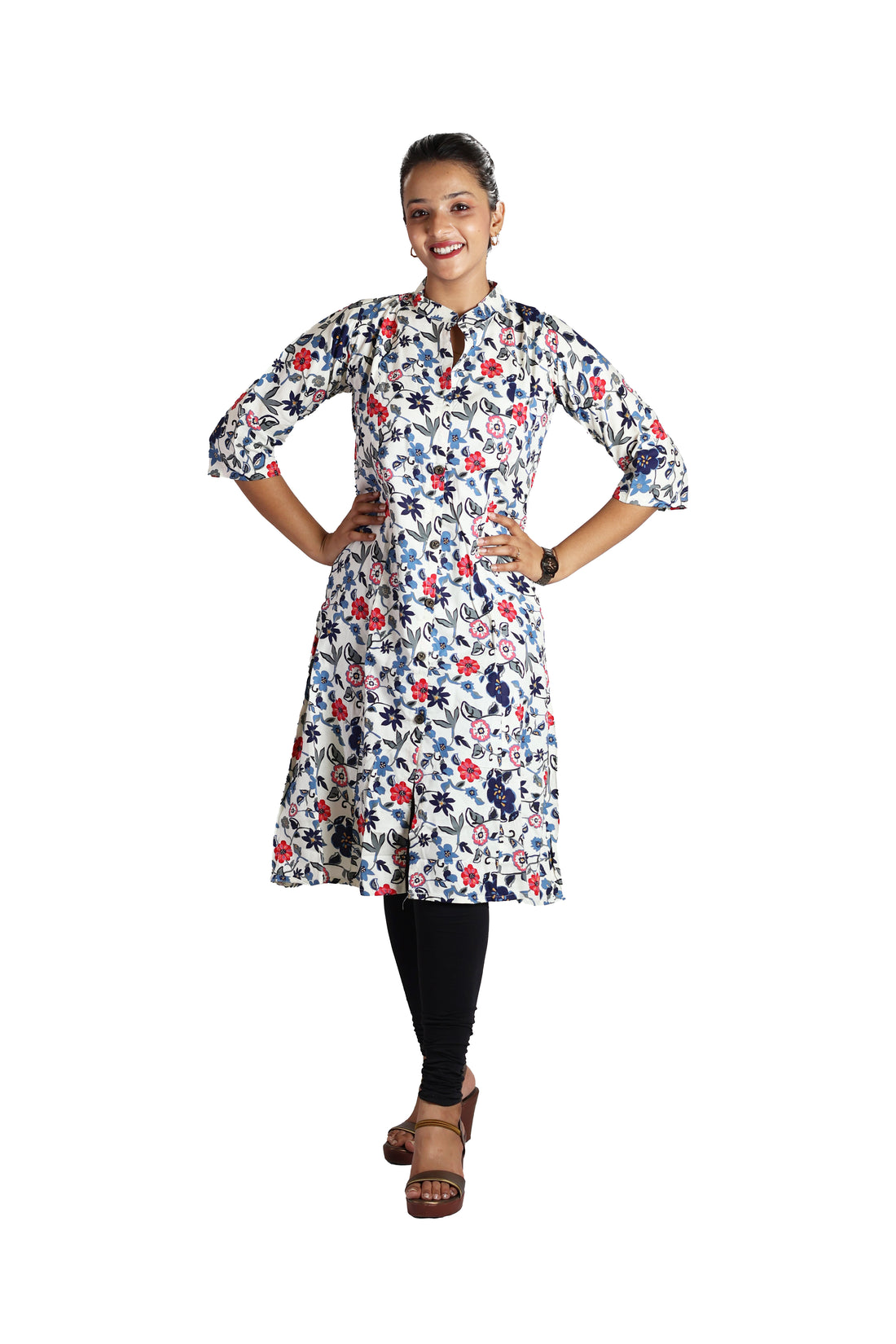 Multi Colour  Kurti