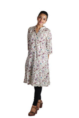 Rayon Multi Colour  Kurti