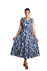 Blue Rayon MaxiDress