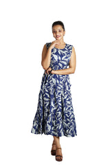 Blue Rayon MaxiDress