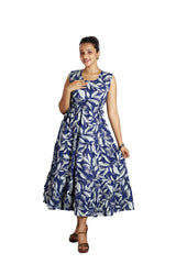 Blue Rayon MaxiDress