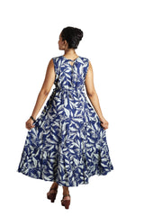 Blue Rayon MaxiDress
