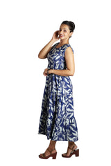 Blue Rayon MaxiDress