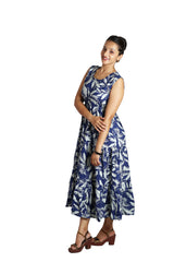 Blue Rayon MaxiDress