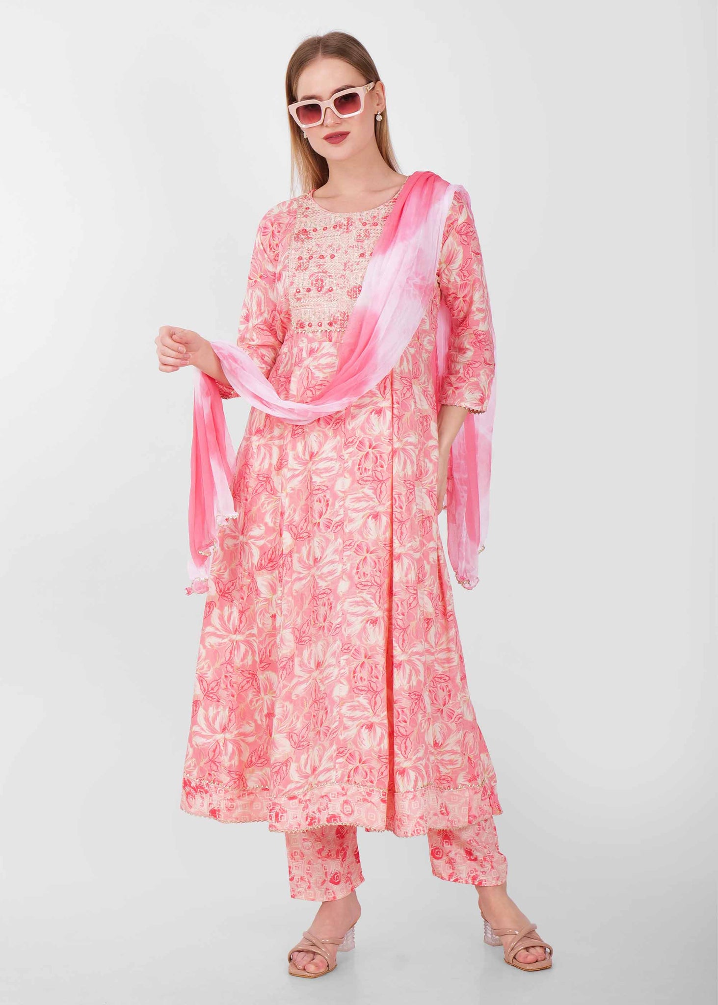 Pink Kurta Set