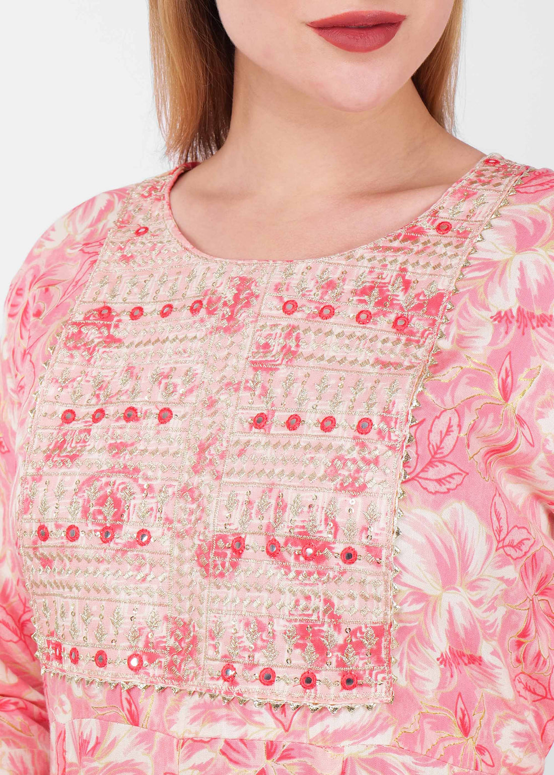 Pink Kurta Set